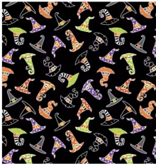 Black Hocus Pocus Hats Glows in the Dark